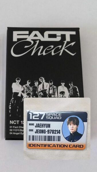 NCT127 fact check ジェヒョン アルバム CD トレカ