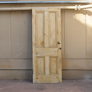  Old pine panel door England door fittings reform lino beige .n store furniture 