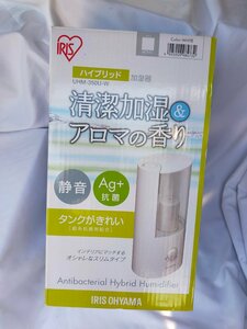 美品 アイリスオーヤマ 超音波加熱式加湿器 UHM-350U ハイブリッド加湿器【動作品】