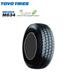  бесплатная доставка Toyo Tire маленький размер грузовик специальный шина TOYO DELVEX M634 Dell Beck sM634 215/70R17.5 118/116L [4 шт. комплект новый товар ]