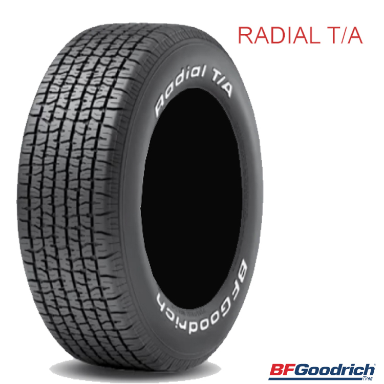 送料無料 ビーエフグッドリッチ 夏 サマータイヤ BFGoodrich Radial T/A P205/60R15 90S 【2本セット 新品】