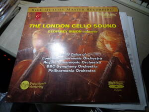 ジェフリー・サイモン,GEOFFREY SIMON/THE LONDON CELLO SOUND(CALA/TopMusic:TMLP-9023.3 45RPM 180g PRESSING AUDIOPHILE UNPLAYED LP