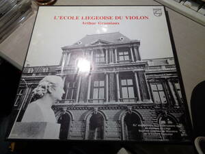 グリュミオー,ARTHUR GRUMIAUX/L'ECOLE LIEGEOISE DU VIOLON(HOLLAND/PHILIPS:6747446(6598 792/793/794) NM 3LP BOX SET/MANUEL ROSENTHAL