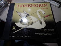 ルドルフ・ケンペ,RUDOLF KEMPE,MUNICH STATE OPERA/WAGNER:LOHENGRIN(USA/URANIA RECORDS:URLP 225 NM!!! DG LABEL FLAT DISC 5LP BOX SET_画像1