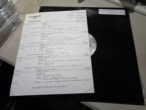 PAT TRAVERS/RED RIDER IN CONCERT(SHOW # 84-11)(WESTWOOD ONE:IC-84-11 STEREO NM 2LP with CUE SHEET