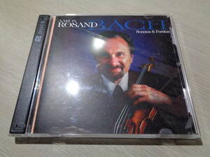 アーロン・ローザンドのバッハ無伴奏,AARON ROSAND/BACH:SONATAS & PARTITAS BWV 1001-1006(USA/VOX:VXP2 7901 GOLD 2CD-R