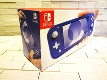 匿名　送料込み！ 新品未開封 Nintendo Switch Light ブルー 12/2購入品 任天堂 スイッチ 本体 HDH-001_画像5