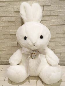  beautiful goods happybirthday rabit 4 month rabbit ... soft soft toy white white approximately 37cm