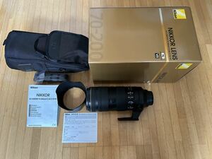 【美品】AF-S NIKKOR 70-200mm f/2.8E FL ED VR