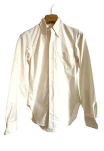ANATOMICA BDシャツ ホワイト ピンオックス アナトミカ SHIRTS PIN OX オフホワイト ボタンダウン　日本製
