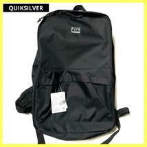 新品 未使用　QUIKSILVER クイックシルバー リュック バックパック 黒_画像1