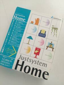 *Justsystem Home( нормативная цена * в это время 20,000 иен ) нераспечатанный товар 