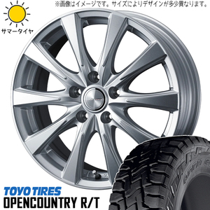 新品 アルファード ヴェルファイア 40系 225/60R18 OPENCOUNTRY R/T スピリッツ 18インチ 7.0J +39 5/120 サマータイヤ ホイール 4本SET