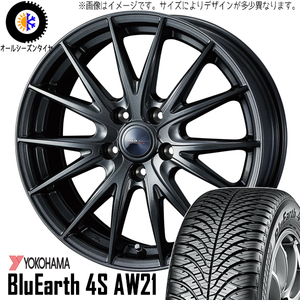 新品 アルファード ヴェルファイア 40系 225/55R19 4S AW21 スポルト2 19インチ 7.0J +39 5/120 オールシーズンタイヤ ホイール 4本SET