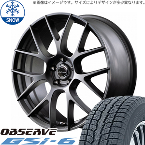 新品 アルファード ヴェルファイア 40系 225/60R18 TOYO GSI6 18インチ 7.0J +40 5/120 スタッドレス タイヤ ホイール セット 4本