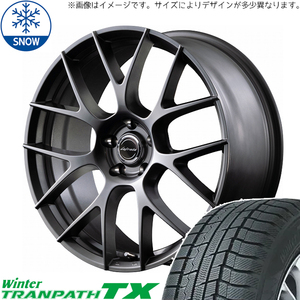 新品 アルファード ヴェルファイア 40系 225/60R18 TOYO TX 18インチ 7.0J +40 5/120 スタッドレス タイヤ ホイール セット 4本