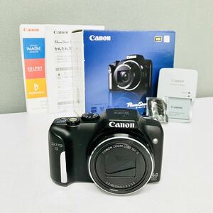 【1円スタート！動作確認済み！】Canon キヤノン PowerShot SX170 IS コンパクトデジタルカメラ PC2006 / KK0118-60