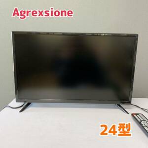 【1円スタート！動作確認済み！】Agrexsione アグレクション 24型 地上デジタルフルハイビジョンテレビ TV Superbe SU-TV24/KK0126②-S