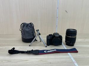 Canon EOS Kiss F (DS126191) デジタル一眼レフカメラ レンズ付　Tamron Di Ⅱ 18-270mm 1円スタート　A
