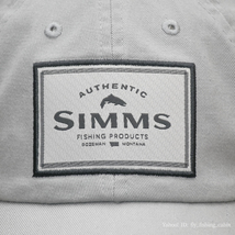 SIMMS シムス シングル ホール キャップ スターリング_画像8