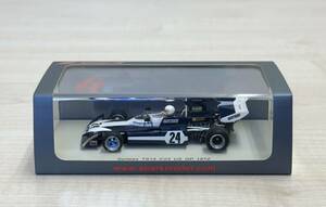 新品未展示 1/43 Spark スパーク Surtees サーティーズ TS14 1972年 F1 US アメリカGP #24 Tim Schenken ティム・シェンケン S4001