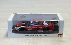 新品未展示 1/43 Spark スパーク AUDI アウディ RS 5 DTM Audi Sport Team Rosberg ロズベルグ #33 R. Rast 2018 ニュルブルクリンク SG431