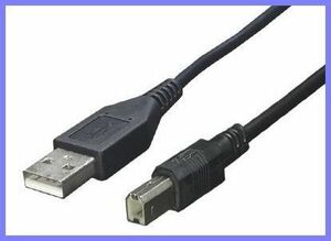 変換名人 USBケーブル 1m A-Bタイプ USB2.0 プリンターケーブル 1m・USB2AB-CA100/V 71008