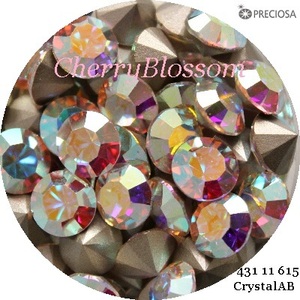 SS39*5 bead * crystal Aurora (AB)*431 11 615* Stone * nails * deco *p ratio sa* tea ton *V cut 