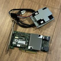 ★美品★NEC 12G SAS RAIDコントローラ 1GB RAID 0/1/5 N8103-177 LSI MegaRAID 9362-8i 005_画像1