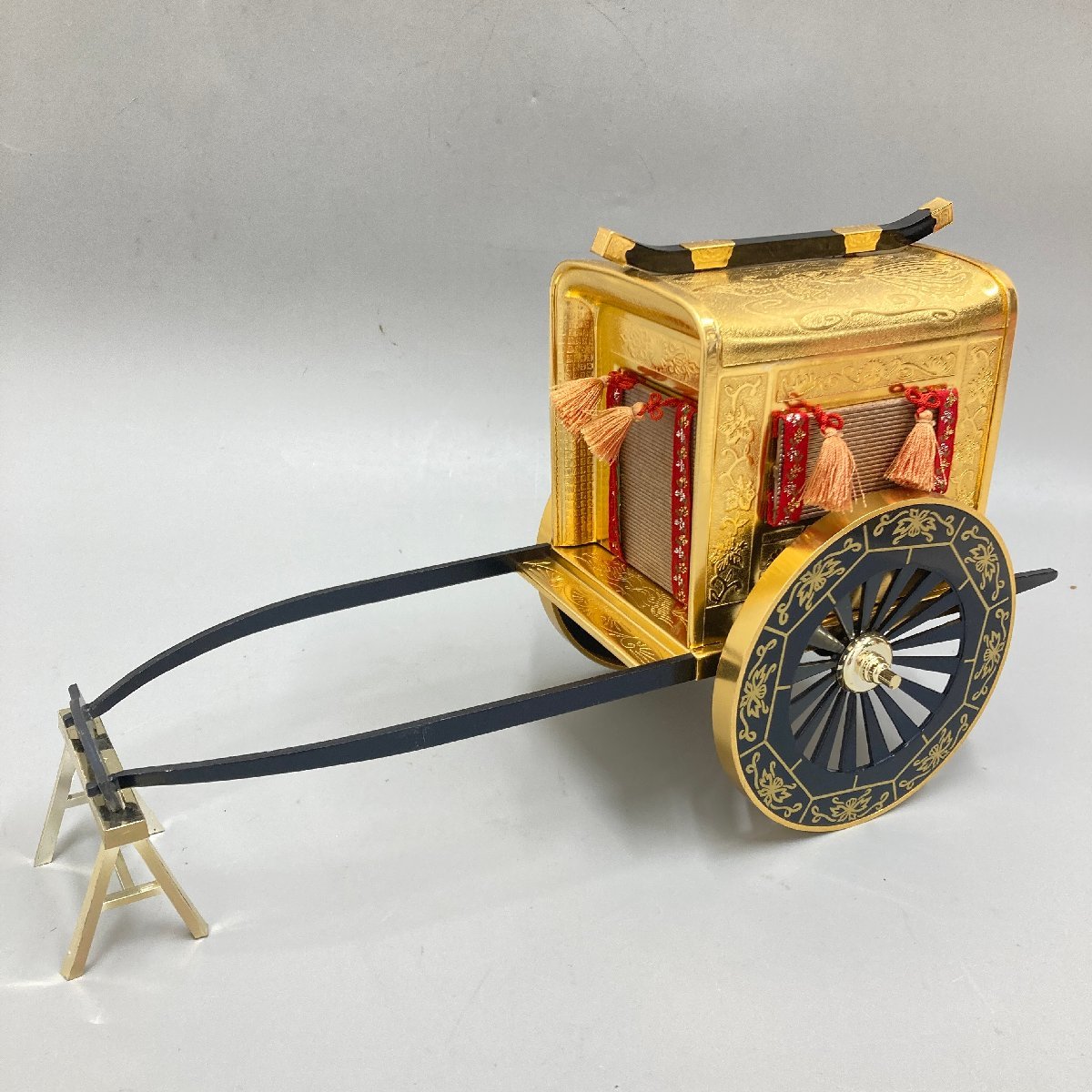 ◆◇[9] Imperial Palace Bullock Cart Crafts Ornament Hina Doll Good Condition 05/122609m◇◆, interior accessories, ornament, Japanese style