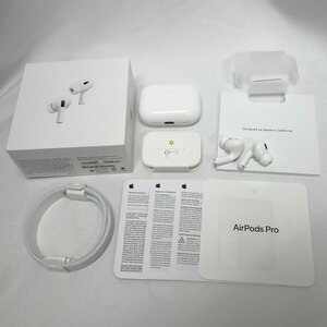 美品 *Apple保証24年10月* Air Pods Pro 第2世代 一部機能制限あり MTJV3J/A インボイス可 送料無料 【本0108-150-0109本】清P