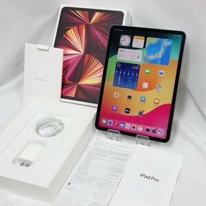 美品 Apple Care+ 返品60日保証 iPad Pro 11インチ 第3世代 256GB グレー WiFiモデル インボイス可 送料無料【k0118-690-0119本】清T