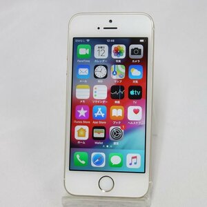 美品 1円スタート iPhone 5S 16GB ゴールド au NW利用制限○ 送料無料 インボイス可 【T1-2-0112再】清H