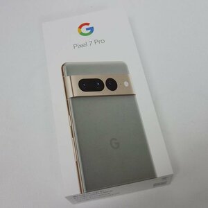 未使用 SIMフリー Googleストア一括購入 Pixel 7 Pro 128GB ヘーゼル 送料無料 インボイス可 【k1223-700-1226再】清T