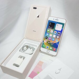 1円スタート SIMフリー iPhone 8 Plus 64GB ゴールド バッテリー100％ 三日間返品可 インボイス対応可 送料無料 【専0115-88-0129】兼P