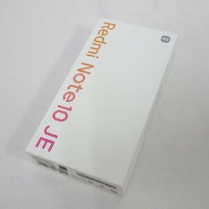 未使用 SIMフリー Redimi Note 10 JE 64GB グラファイトグレー XIG02 利用制限○ 送料無料 インボイス可 【k0107-60-0130】清P④