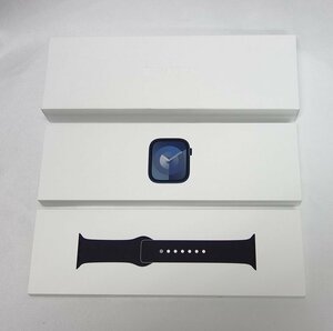 未開封 *Apple保証24年10月* Apple watch Series 9 45mm Cellular アルミ Midnight MRMC3J/A インボイス可【専1219-490-1220本】清T