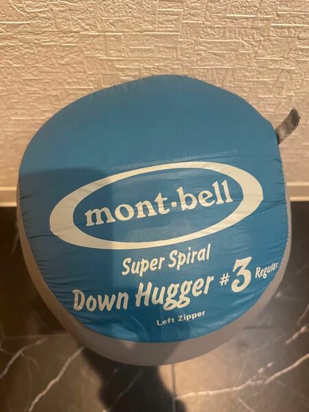 mont-bell スーパースパイラルダウンハガー#3 モンベル レフトジッパー