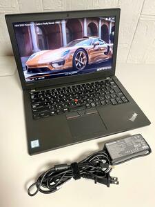 送料無料 Lenovo ThinkPad X270 第七世代 Core-i7 7500U 2.7Ghz～ターボ最大3.5Ghz/メモリ8GB/新品SSD256GB/Webカメラ/Wi-Fi/軽量モバイル