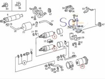 ベンツ W140 W463 フューエルポンプ 燃料ポンプ 2個 + フィルター 3点セット S280 S320 S500 S600 G320 0030915301 0024771301_画像2