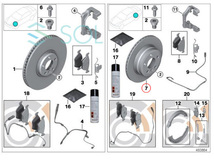 BMW E70 F15 X5 E71 F16 X6 リア ブレーキローター ブレーキディスク 左右セット 3.0si 35iX 40eX 34216868940 34216771970 出荷締切18時_画像2