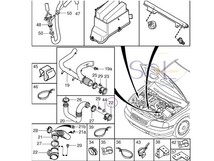 トヨタ アルファード(MNH10W MNH15W) トヨエース(XZU XKU) エアマスセンサー エアフロメーター 22204-21010 出荷締切18時_画像2