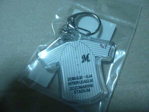 2018プロ野球交流戦　ユニフォームキーホルダー　マリーンズ・ベイスターズ