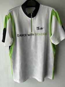 DanceWithDragon　ダンスウィズドラゴン　ゴルフウェア　モックネック　半袖