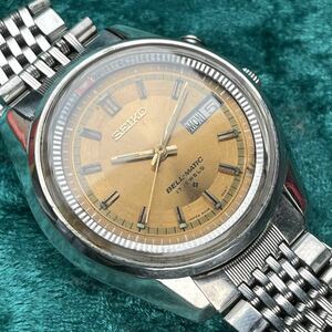 71☆ビンテージ精工舎SEIKO セイコー ベルマチック ゴールドダイヤル 綺麗 4006-6041 ベル鳴ります オリジナルブレス オールオリジナル