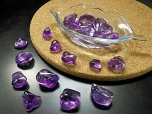 アメジスト １００ｇパック １０～２０ミリ 高品質 大きめサイズ 紫水晶 天然石 パワーストーン ブラジル産直輸入 全国送料無料_画像5