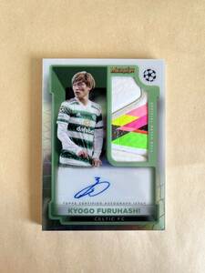 古橋亨梧 2022-23 Topps Merlin Chrome Kyogo Furuhashi Match Ball Signature Celtic FC Auto SSP 直筆サインカード case hit