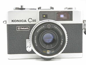 RB00292　KONIKA C35 Flash matic フィルムカメラ　コンパクトカメラ　