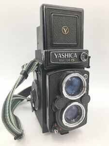 二眼レフカメラ YASHICA ヤシカ Mat-124G フィルムカメラ 当時物 yashinon f=80mm 1:2.8 f=80mm 1:3.5 現状渡し品 動作未確認 1スタ