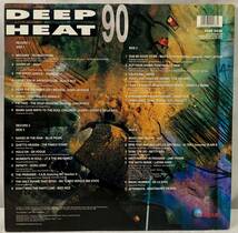 Various - Deep Heat 90/the dance album of year【2LP UK盤/試聴検品済】90's/Electronic/House/12inch 2LPレコード_画像2